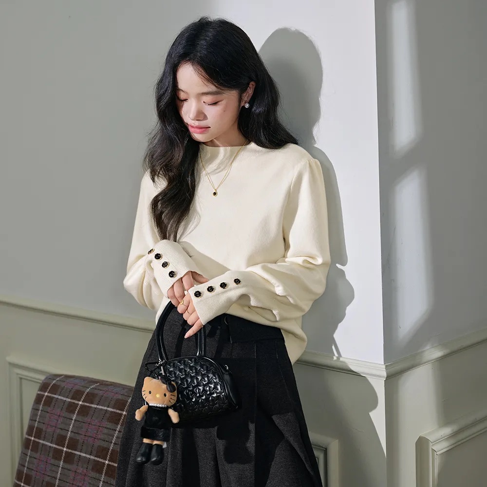 Kuose Long Sleeve Knit Top